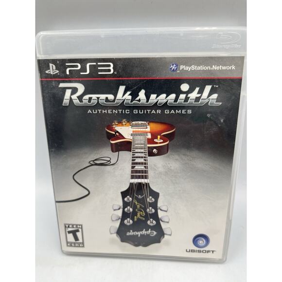 Rocksmith Sony PlayStation 3 Ubisoft 2011 Rated T with Manual No Cable - Picture 1 of 7